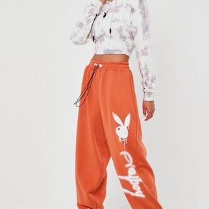 Oversized Playboy x Missguided Sweatpants